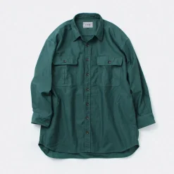 FNOR / Grandval garment dye Shrimp sleeve shirt coat