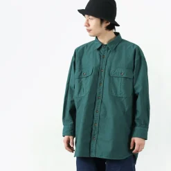 FNOR / Grandval garment dye Shrimp sleeve shirt coat