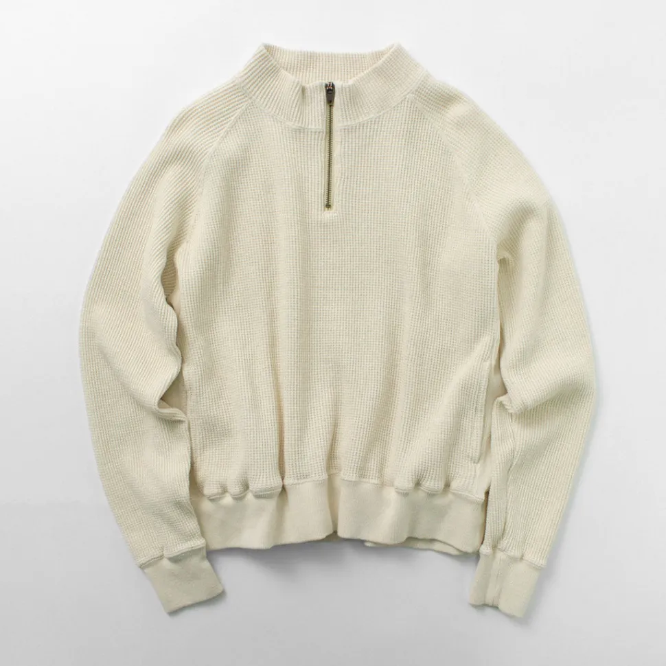 FNOR / Open-Ended Waffle Half-Zip Pullover