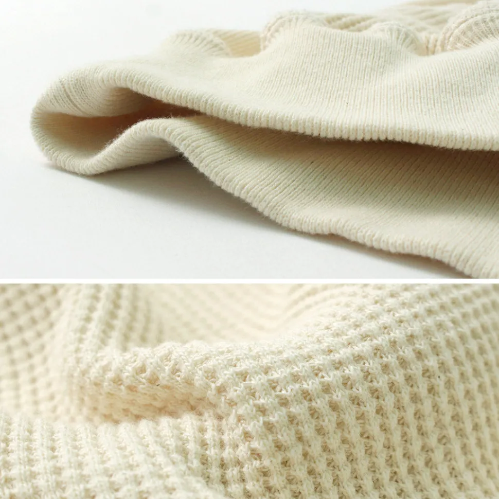 FNOR / Open-Ended Waffle Half-Zip Pullover