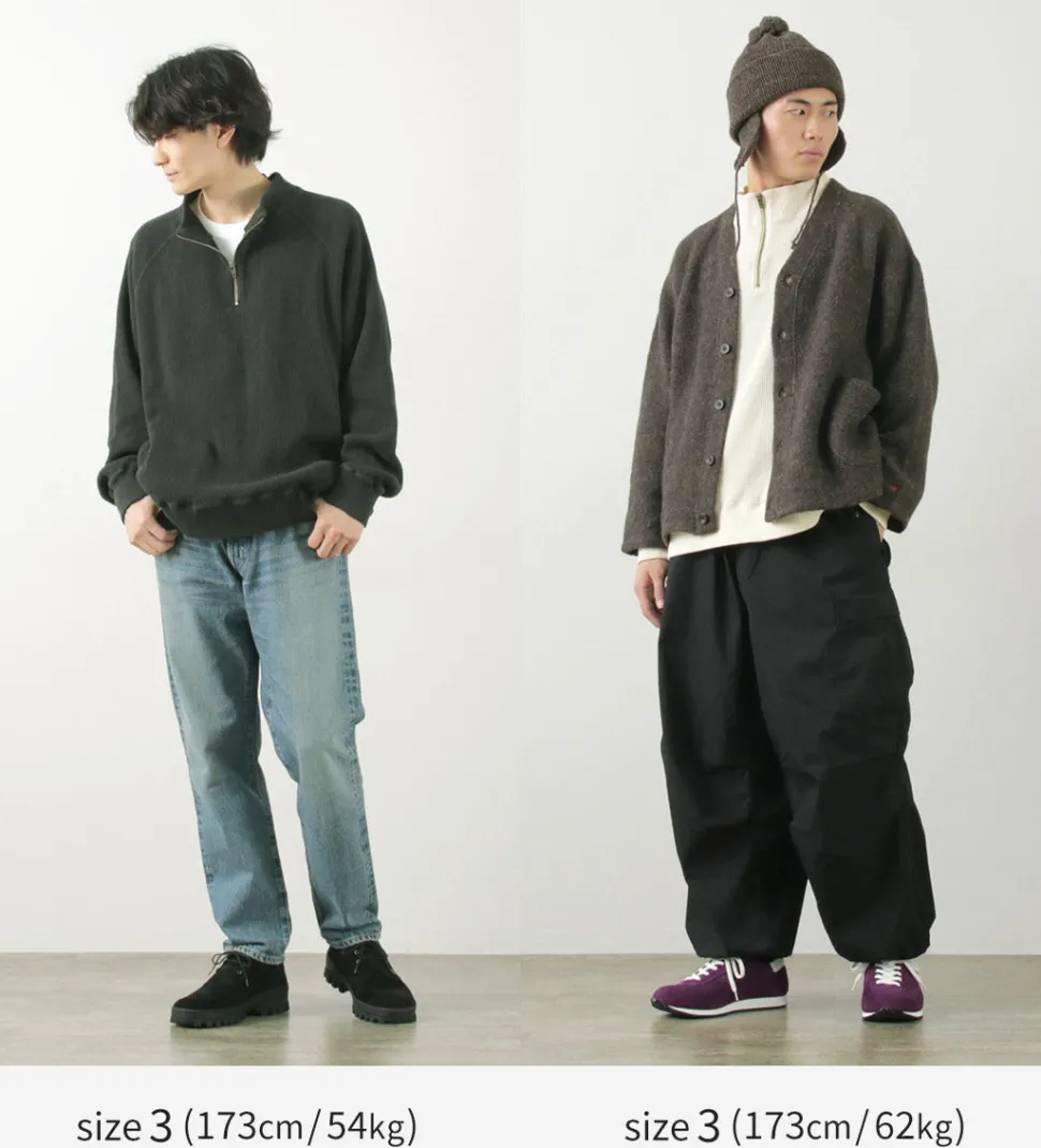 FNOR / Open-Ended Waffle Half-Zip Pullover