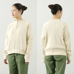 FNOR / Open-Ended Waffle Half-Zip Pullover