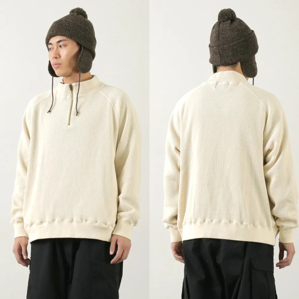 FNOR / Open-Ended Waffle Half-Zip Pullover