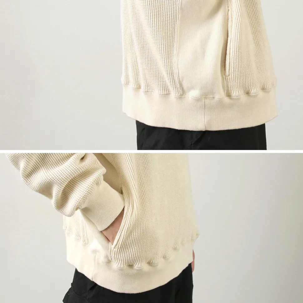 FNOR / Open-Ended Waffle Half-Zip Pullover