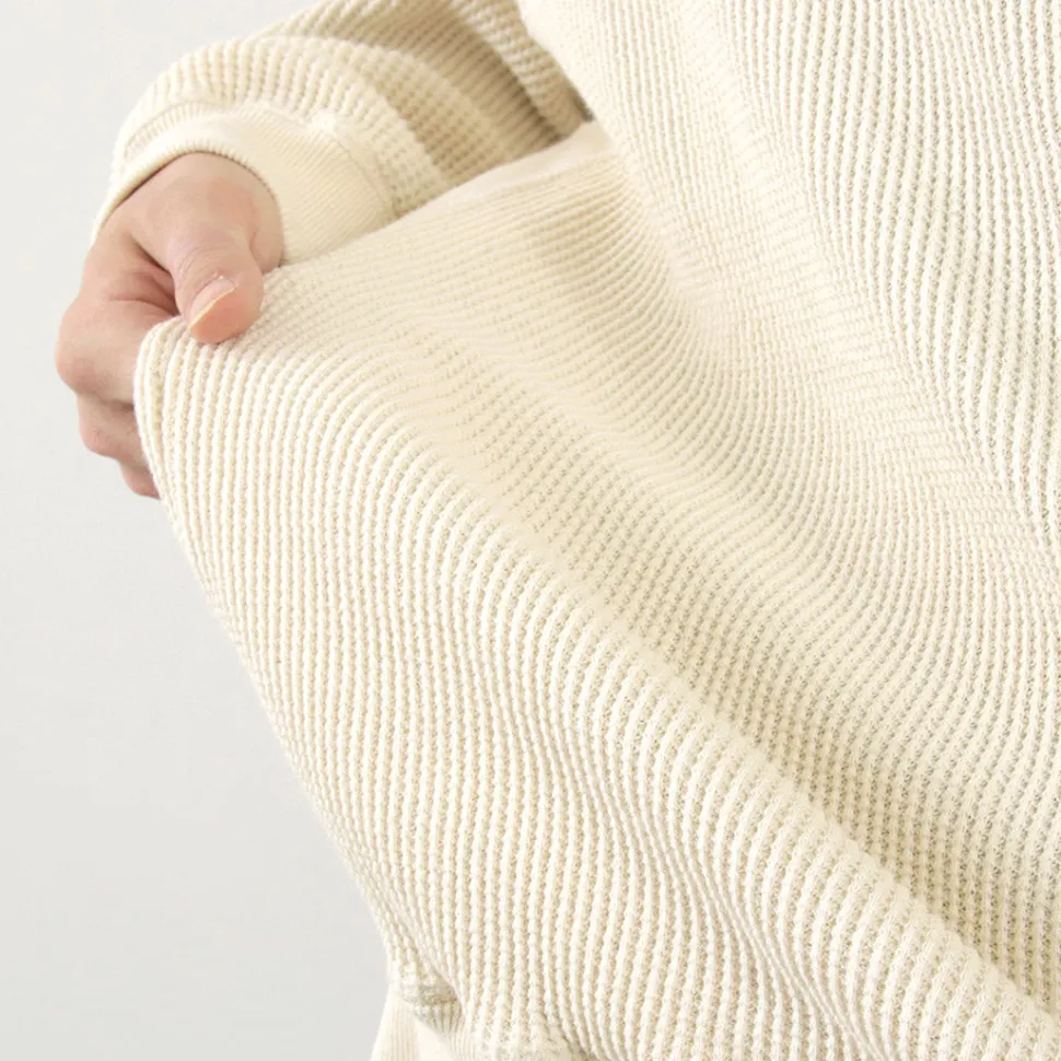 FNOR / Open-Ended Waffle Half-Zip Pullover