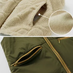 FNOR / Quilted Sheepskin Boa MIL Vest