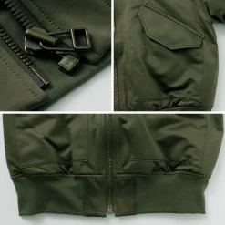 FNOR / Slight Satin Pair Away Flight Jacket