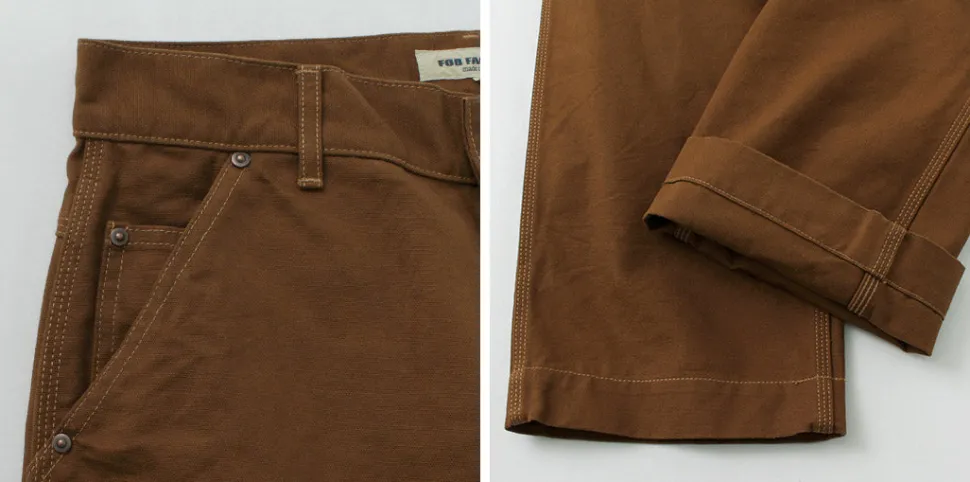 FOB FACTORY / Cotton Duck Work Pants