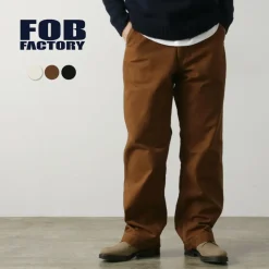 FOB FACTORY / Cotton Duck Work Pants