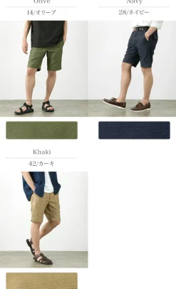 FOB FACTORY / F4170 baker shorts