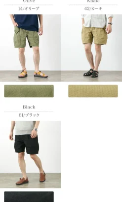 FOB FACTORY / F4165 Camp Shorts