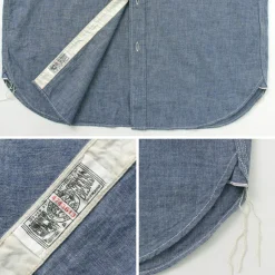 FOB FACTORY / F3494 Chambray work shirt