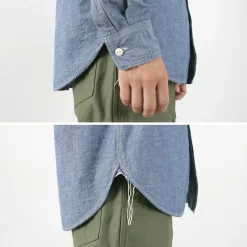 FOB FACTORY / F3494 Chambray work shirt