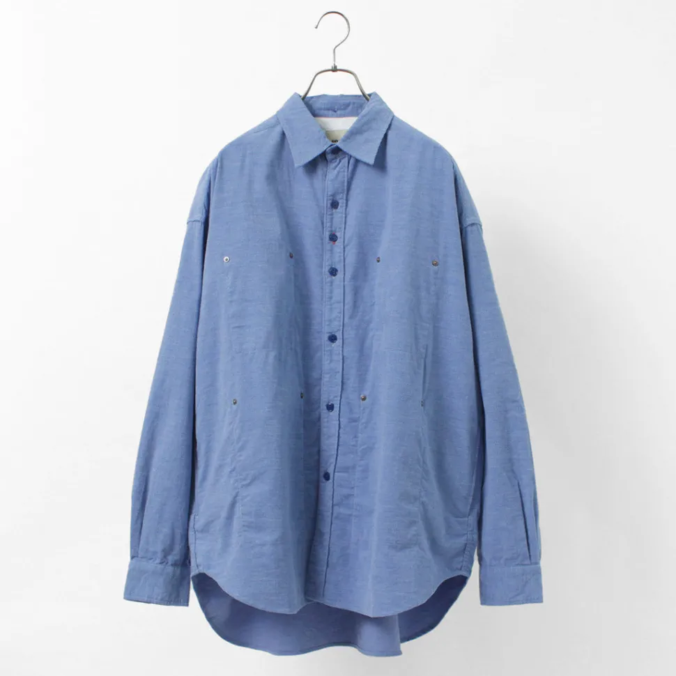 FOB FACTORY / F3482 CORDUROY BALL SHIRT