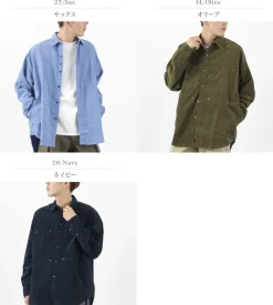 FOB FACTORY / F3482 CORDUROY BALL SHIRT