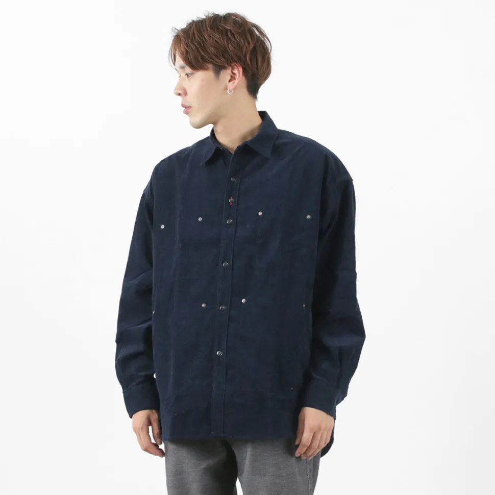 FOB FACTORY / F3482 CORDUROY BALL SHIRT
