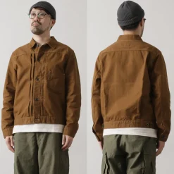 FOB FACTORY / F2445 Cotton duck jacket