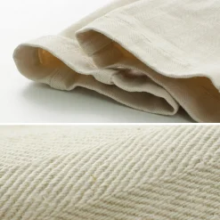 FOB FACTORY / F0516 Cotton hemp herringbone Trouser