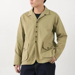 FOB FACTORY / F2439 Cotton nylon packable field jacket