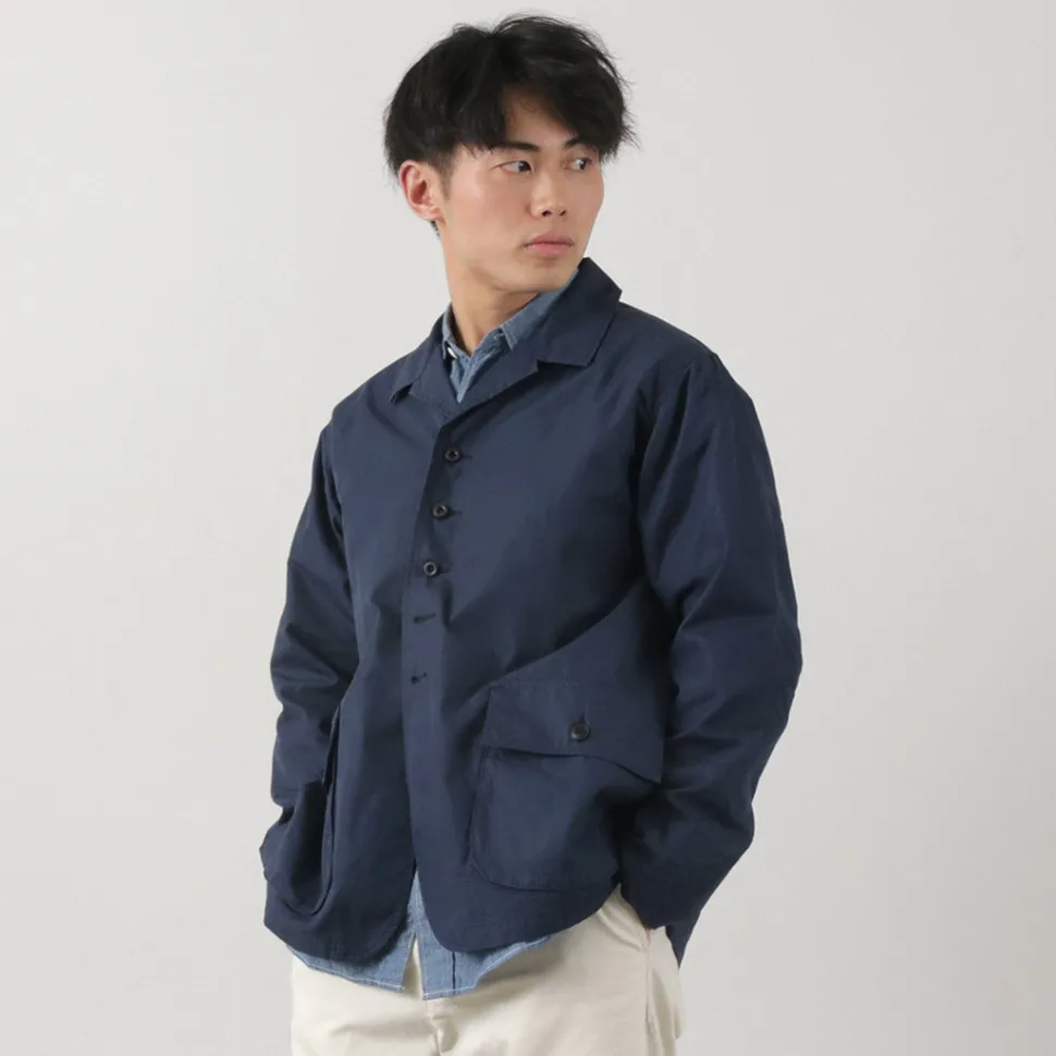 FOB FACTORY / F2439 Cotton nylon packable field jacket