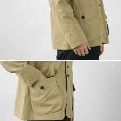 FOB FACTORY / F2439 Cotton nylon packable field jacket