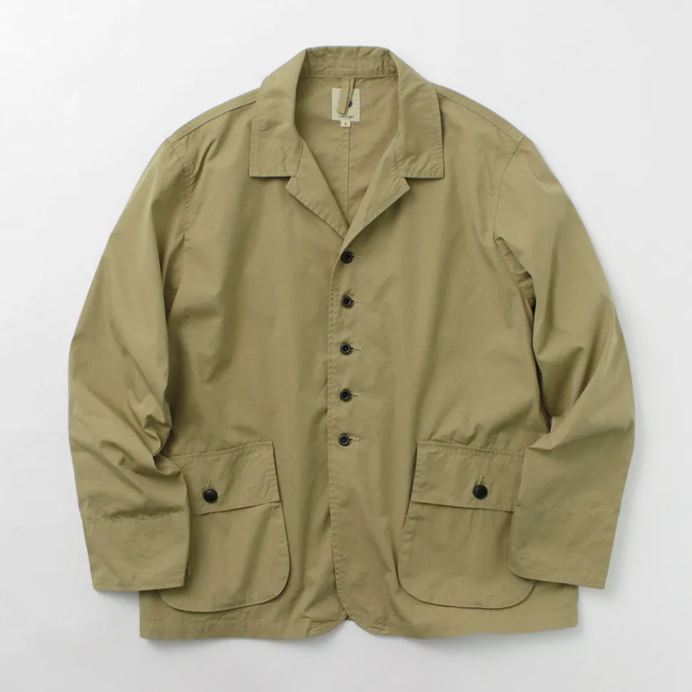 FOB FACTORY / F2439 Cotton nylon packable field jacket