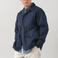 FOB FACTORY / F2439 Cotton nylon packable field jacket