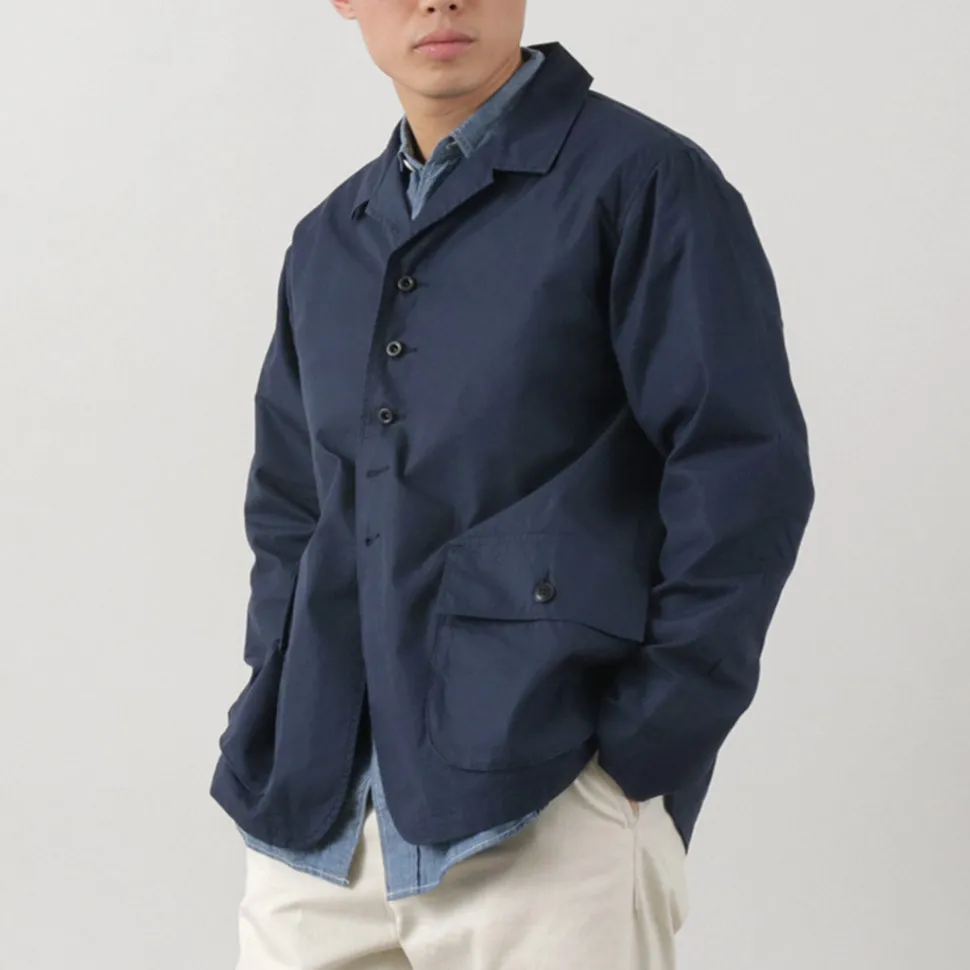 FOB FACTORY / F2439 Cotton nylon packable field jacket