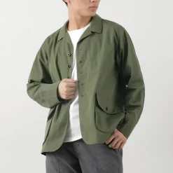 FOB FACTORY / F2439 Cotton nylon packable field jacket