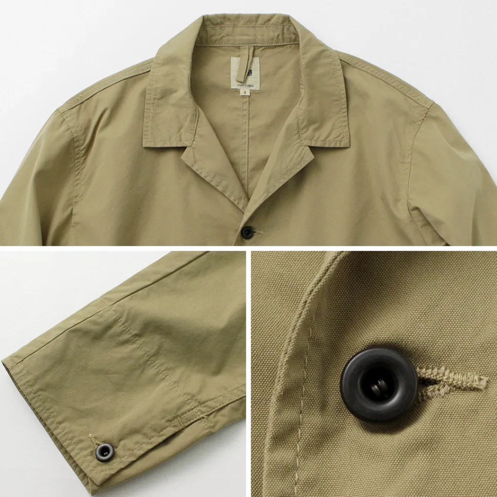 FOB FACTORY / F2439 Cotton nylon packable field jacket