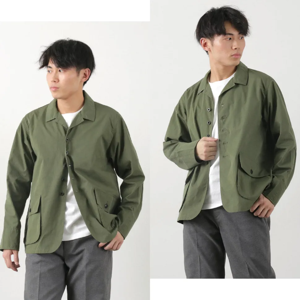 FOB FACTORY / F2439 Cotton nylon packable field jacket