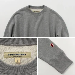 FOB FACTORY / F7098 Crewneck Sweatshirt