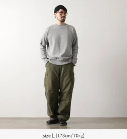 FOB FACTORY / F7098 Crewneck Sweatshirt