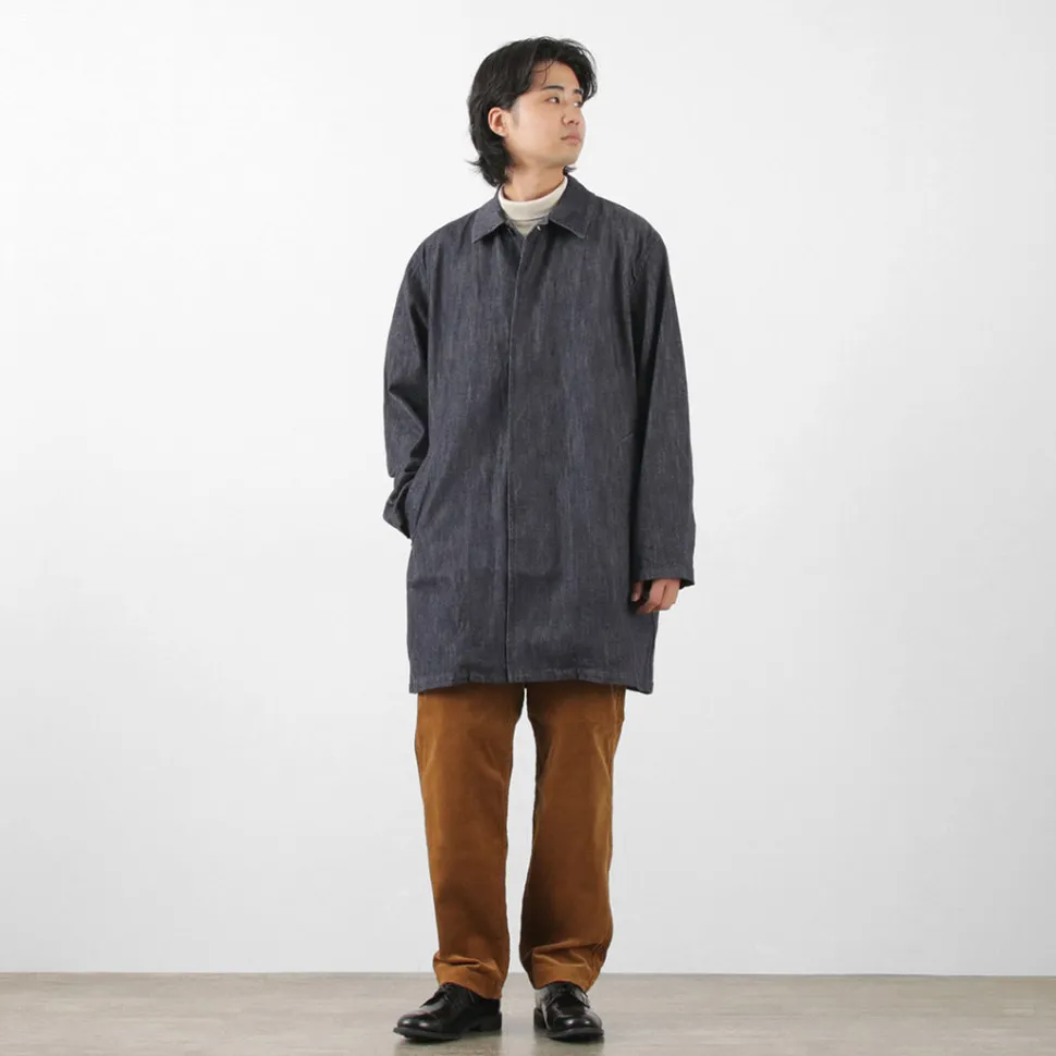 FOB FACTORY / F2437 Denim bask coat