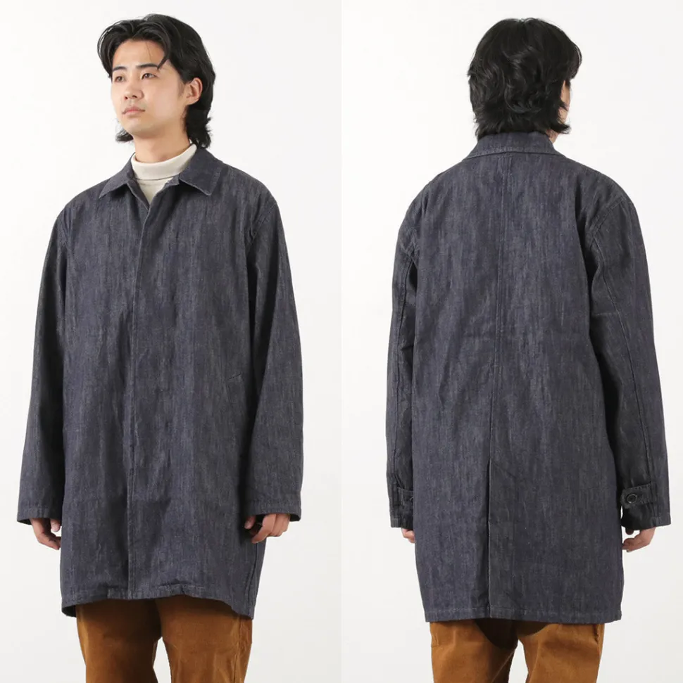 FOB FACTORY / F2437 Denim bask coat