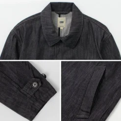 FOB FACTORY / F2437 Denim bask coat