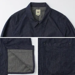 FOB FACTORY / F2447 Denim Coverall