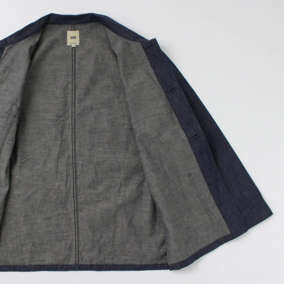FOB FACTORY / F2447 Denim Coverall