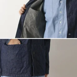 FOB FACTORY / F2447 Denim Coverall