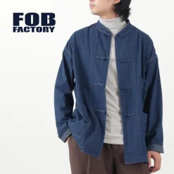 FOB FACTORY / F2435 Denim kung fu jacket