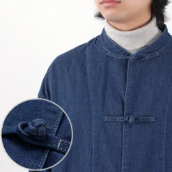 FOB FACTORY / F2435 Denim kung fu jacket