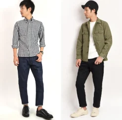 FOB FACTORY / F1148 Denim narrow 5P ankle cut