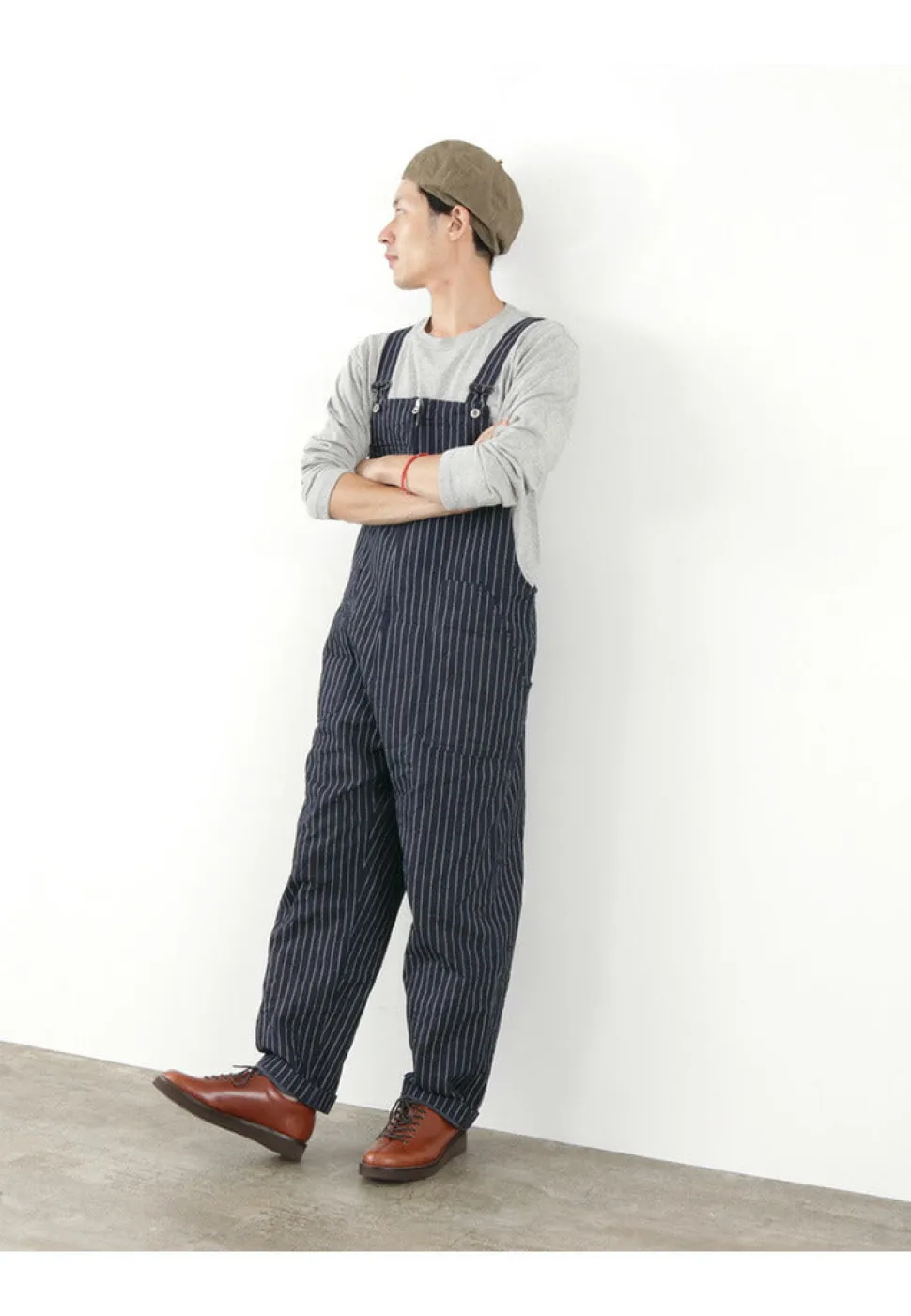 FOB FACTORY / F0479 Denim overalls