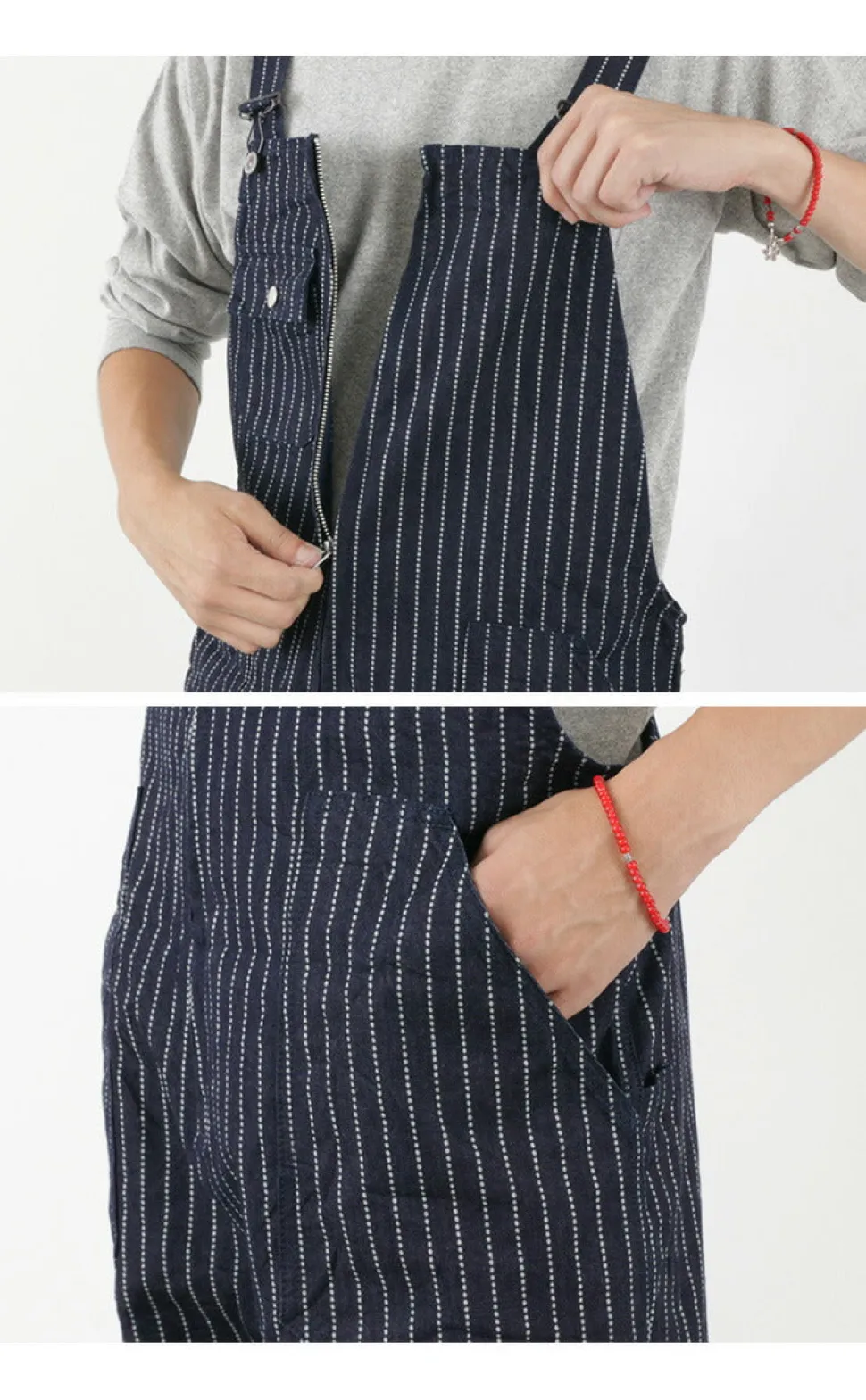 FOB FACTORY / F0479 Denim overalls