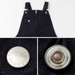 FOB FACTORY / F0517 Denim overalls one wash