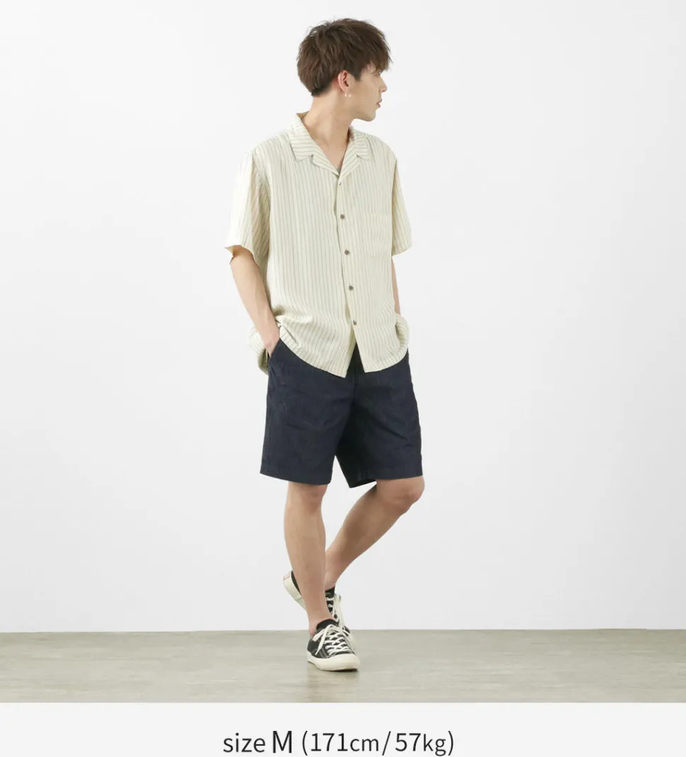 FOB FACTORY / F4168 Denim Sicilia shorts