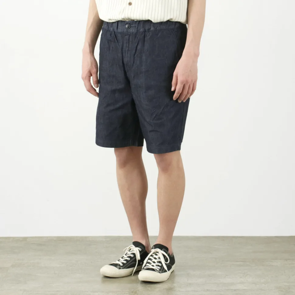 FOB FACTORY / F4168 Denim Sicilia shorts