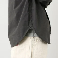 FOB FACTORY / F3464 Dye band collar shirt