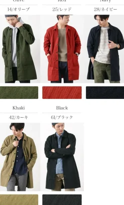 FOB FACTORY / F2395 French shirtcoat