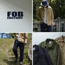 FOB FACTORY / F2394 French shirt jacket
